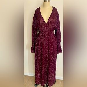 Zara Limited Edition Sequin Maxi Dress - New